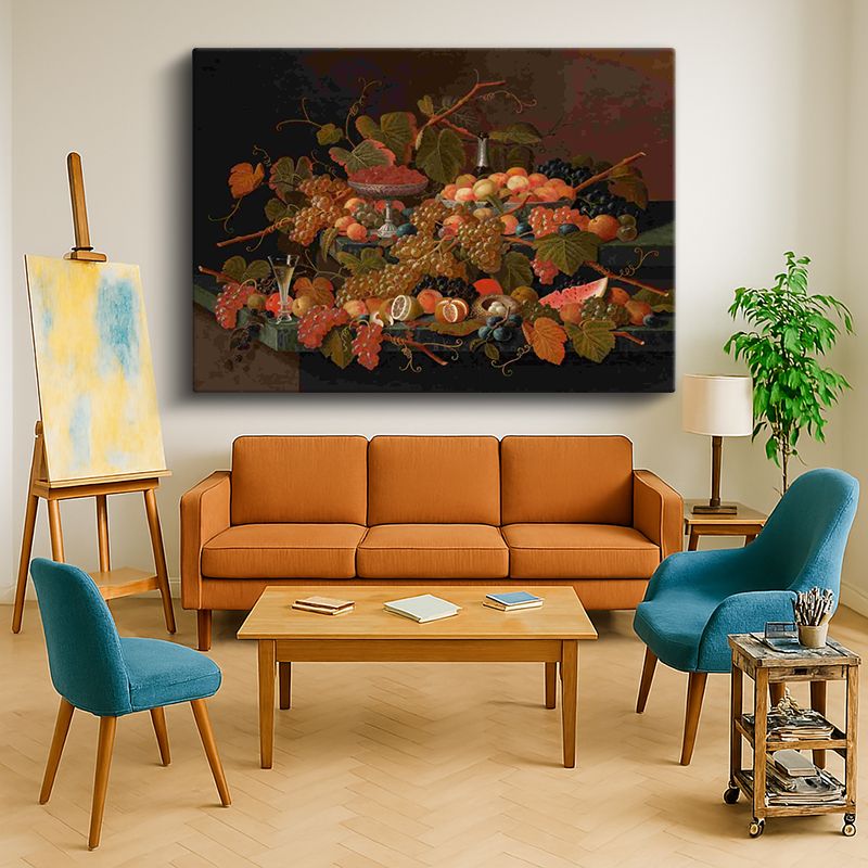 Ressam Kanvas Tablo 981